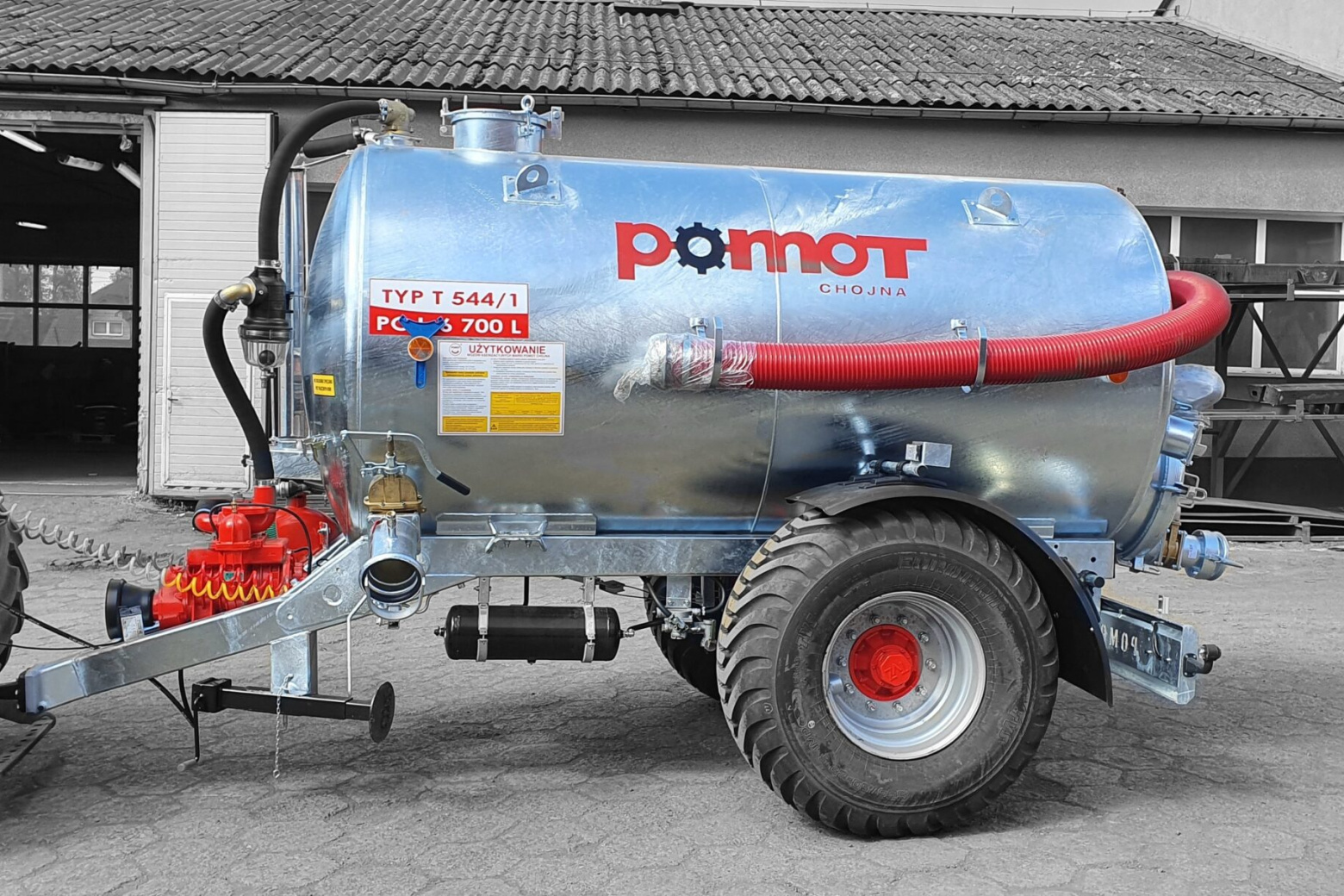 Cisterna POMOT T 544/1 - 6700l CLASIC